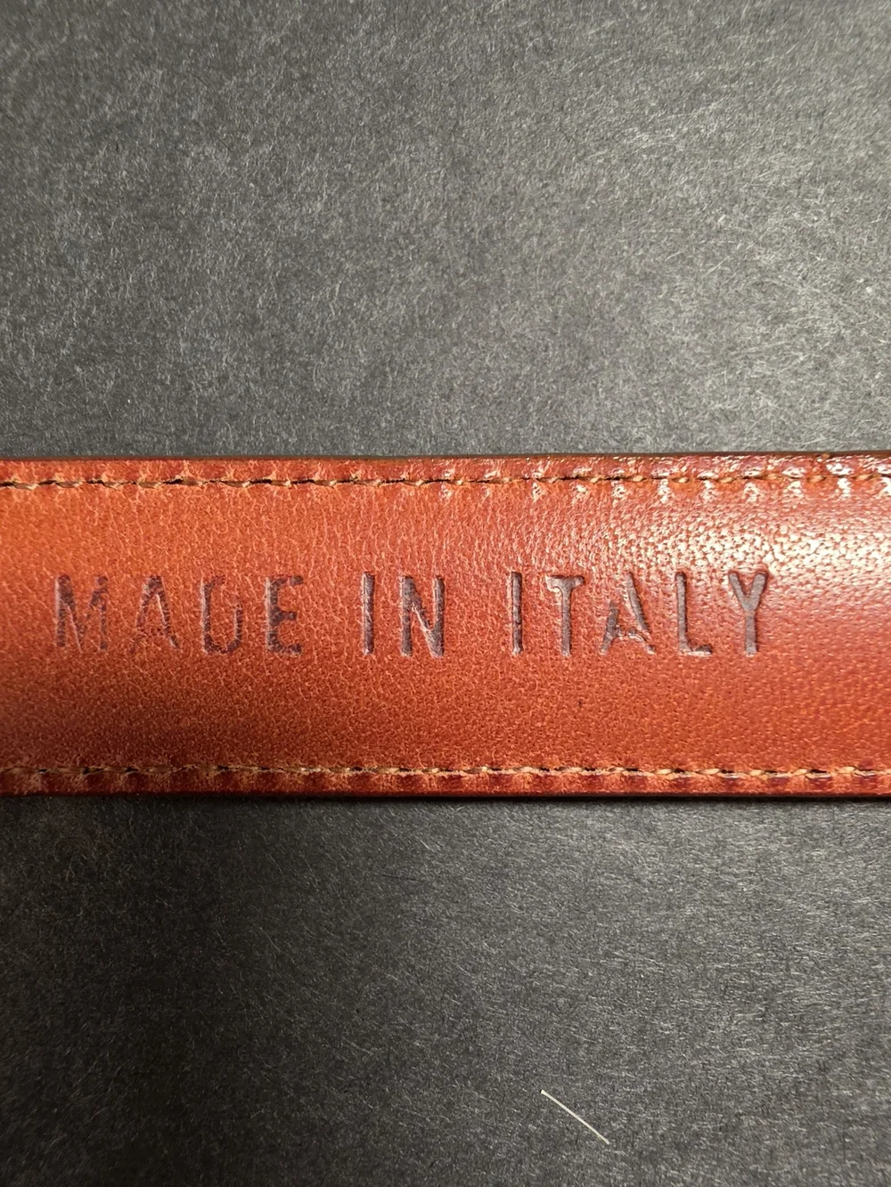 Ralph Lauren Brown Leather Women's Belt with Signature Buckle